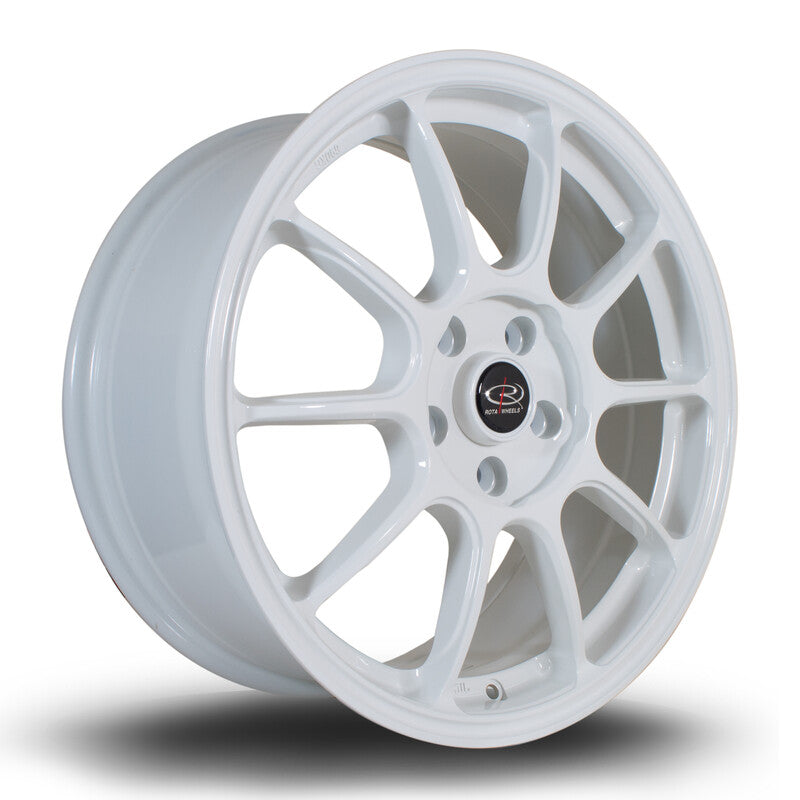 Carica immagine in Galleria Viewer, Cerchio Rota SS10 7,5x17 5x108 ET50 - Bianco