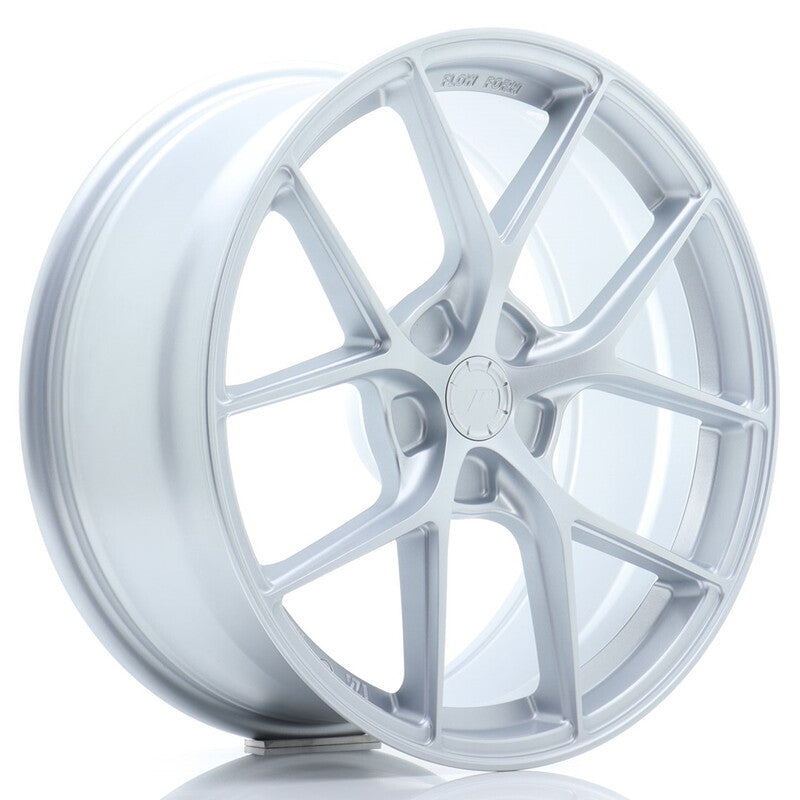 Carica immagine in Galleria Viewer, Cerchio Japan Racing SL-01 Super Light 8x19 foratura su misura 5 fori ET20-40 - Argento