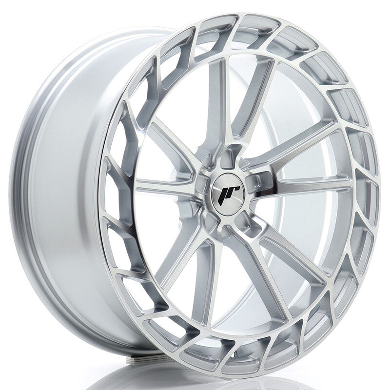 Carica immagine in Galleria Viewer, Cerchio Japan Racing JR-45 9,5x21 foratura su misura 5 fori ET15-35 - Argento