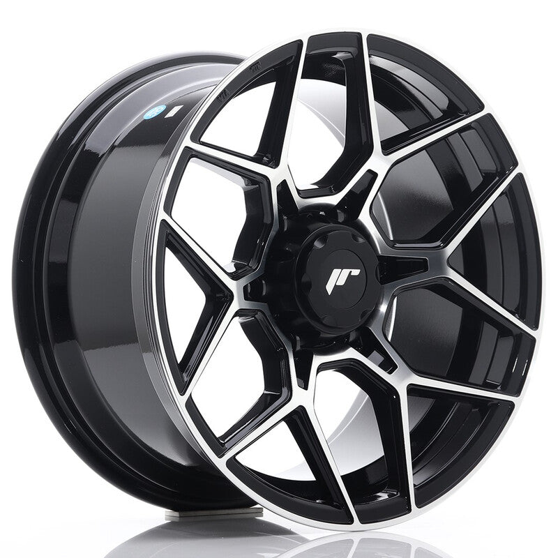 Carica immagine in Galleria Viewer, Cerchio Japan Racing JRX-9 9x18 6x139.7 ET18 - Nero lucidato