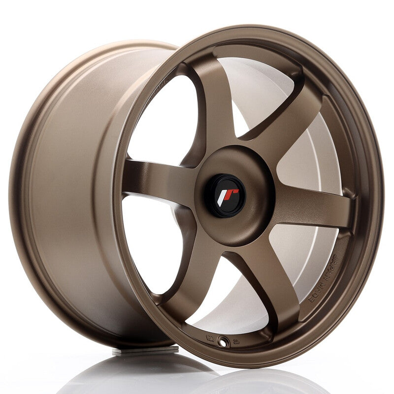 Carica immagine in Galleria Viewer, Cerchio Japan Racing JR-3 Extreme Concave 10,5x18 foratura su misura 4/5 fori ET25-30 - Bronzo anodizzato