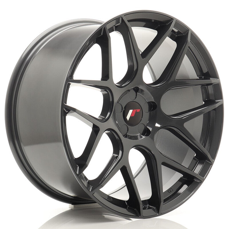 Carica immagine in Galleria Viewer, Cerchio Japan Racing JR-18 Extreme Concave 10x20 foratura su misura 5 fori ET20-40 - Hyper Gray