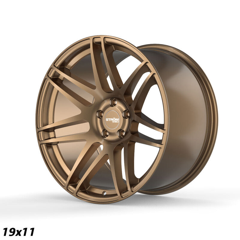 Carica immagine in Galleria Viewer, Cerchio Ström STR3 11x19 5x120 ET22 - Bronzo satinato