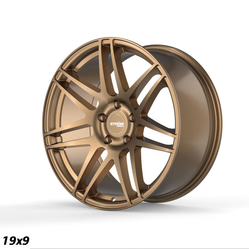 Carica immagine in Galleria Viewer, Cerchio Ström STR3 9x19 5x120 ET31 - Bronzo satinato
