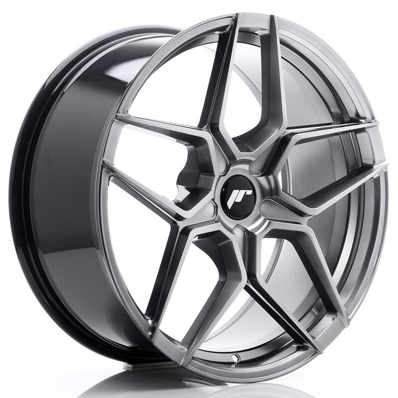 Carica immagine in Galleria Viewer, Cerchio Japan Racing JR-34 Extreme Concave 9x20 foratura su misura 5 fori ET20-40 - Hyper Black