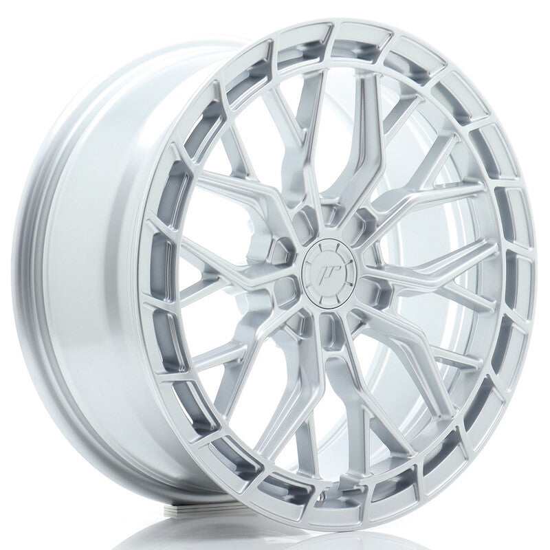 Carica immagine in Galleria Viewer, Cerchio Japan Racing JR-48 8x18 foratura su misura 5 fori ET20-45 - Argento