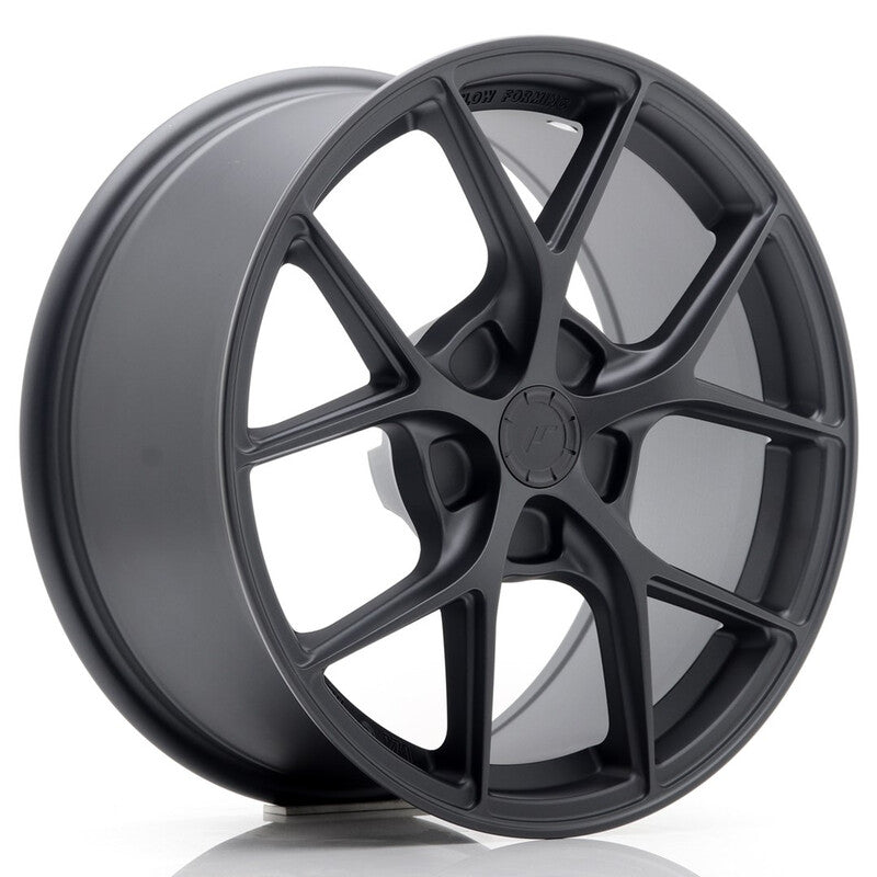 Carica immagine in Galleria Viewer, Cerchio Japan Racing SL-01 Super Light 8x17 foratura su misura 5 fori ET20-45 - Gunmetal