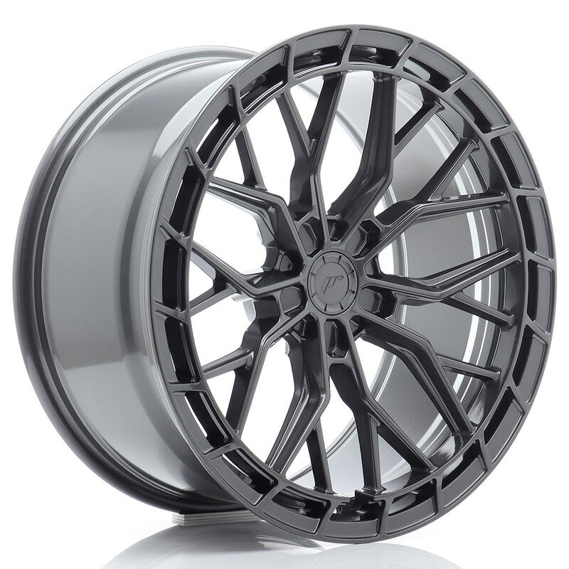 Carica immagine in Galleria Viewer, Cerchio Japan Racing JR-48 10x20 foratura su misura 5 fori ET20-45 - Hyper Gray