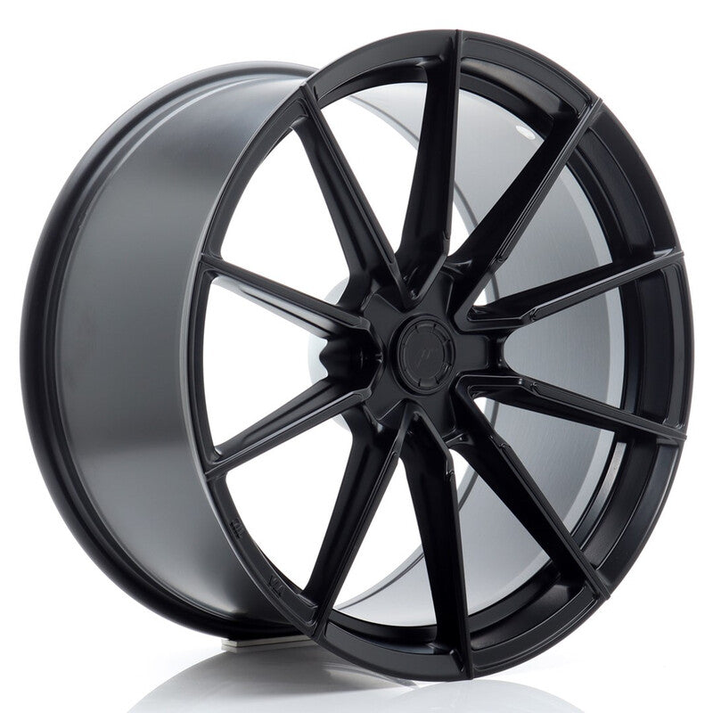 Carica immagine in Galleria Viewer, Cerchio Japan Racing SL-02 Super Light 10x20 foratura su misura 5 fori ET15-48 - Nero opaco