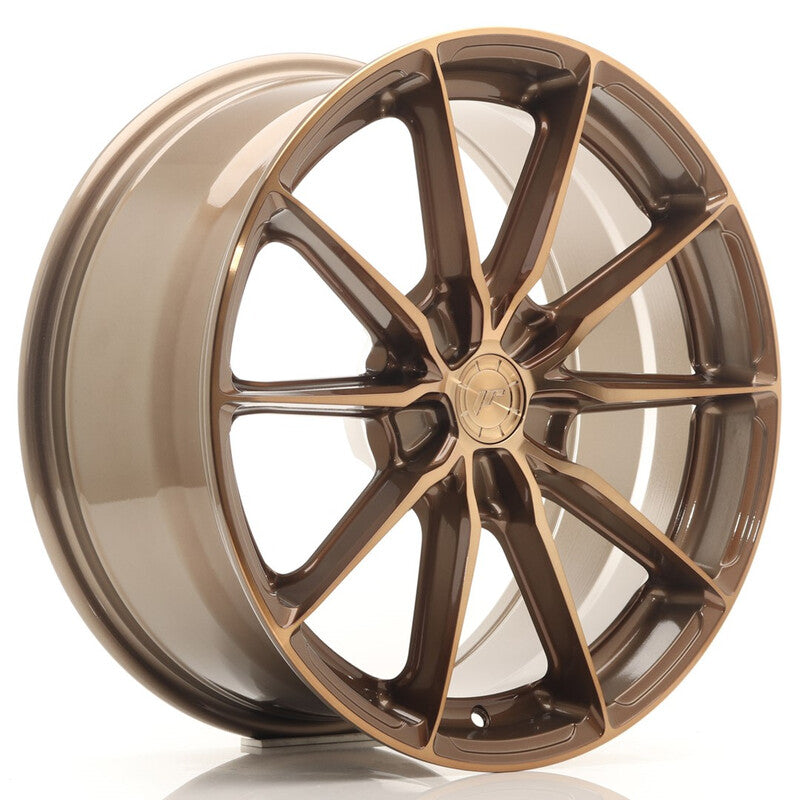 Carica immagine in Galleria Viewer, Cerchio Japan Racing JR-37 8x18 foratura su misura 5 fori ET20-45 - Bronzo