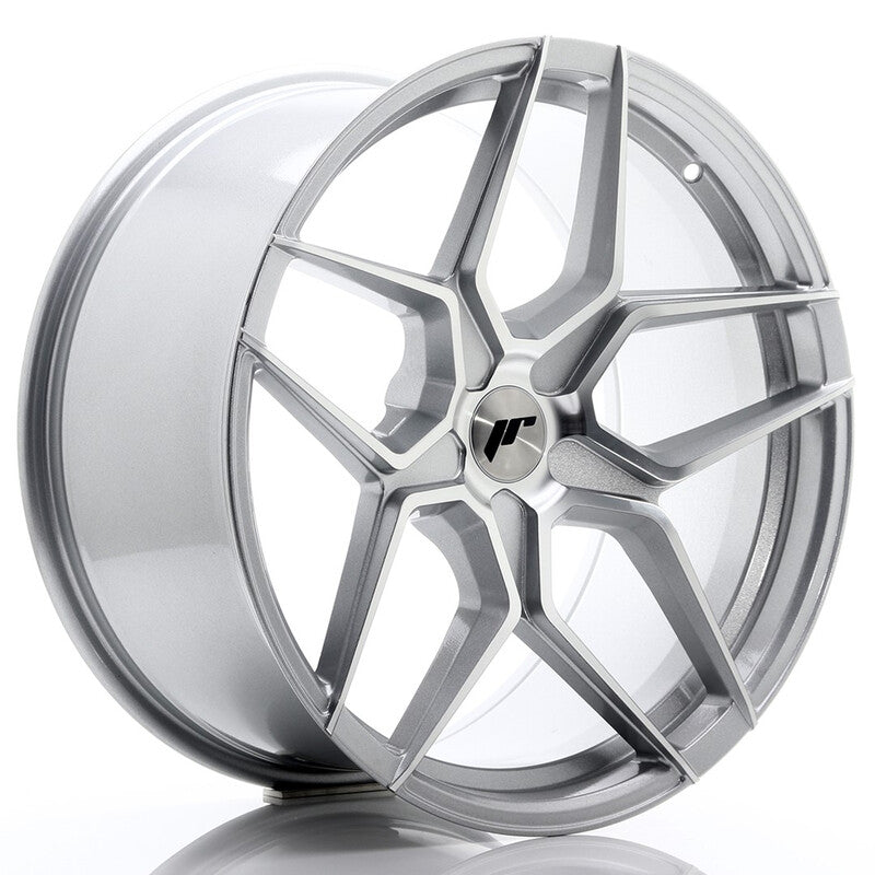 Carica immagine in Galleria Viewer, Cerchio Japan Racing JR-34 Extreme Concave 10x20 foratura su misura 5 fori ET20-40 - Argento lucidato