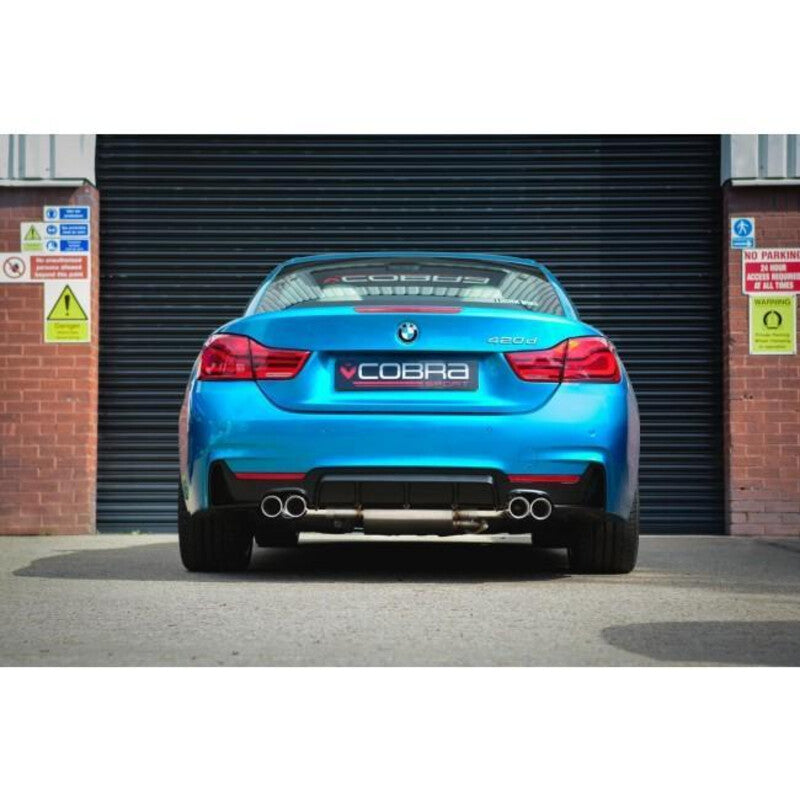Carica immagine in Galleria Viewer, Silenziatore "Style M4" Cobra per BMW 420d F32, F33 & F36 (13-20)