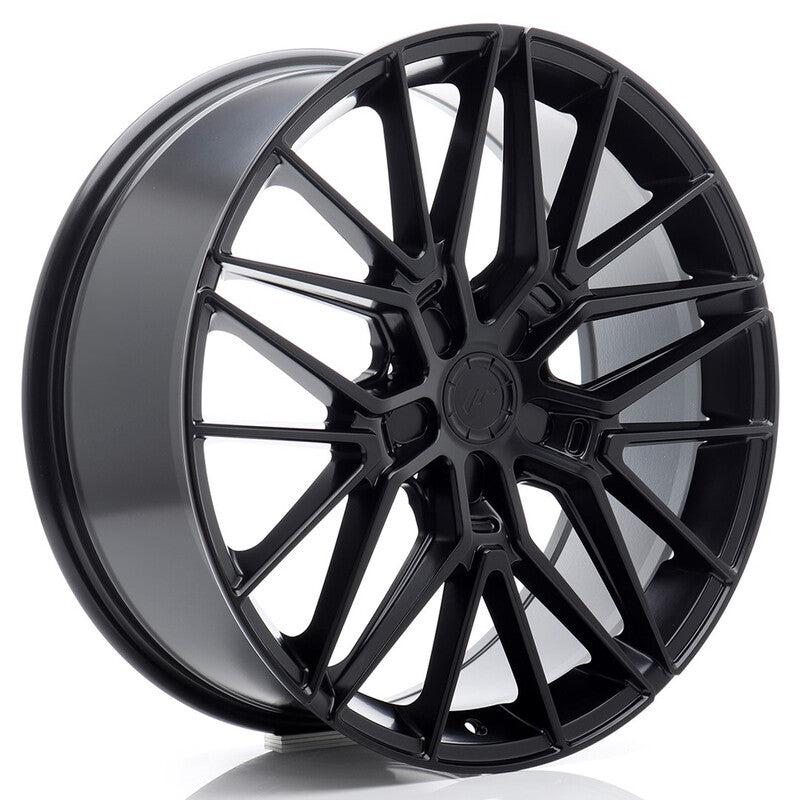 Carica immagine in Galleria Viewer, Cerchio Japan Racing JR-38 8,5x20 foratura su misura 5 fori ET20-45 - Nero opaco