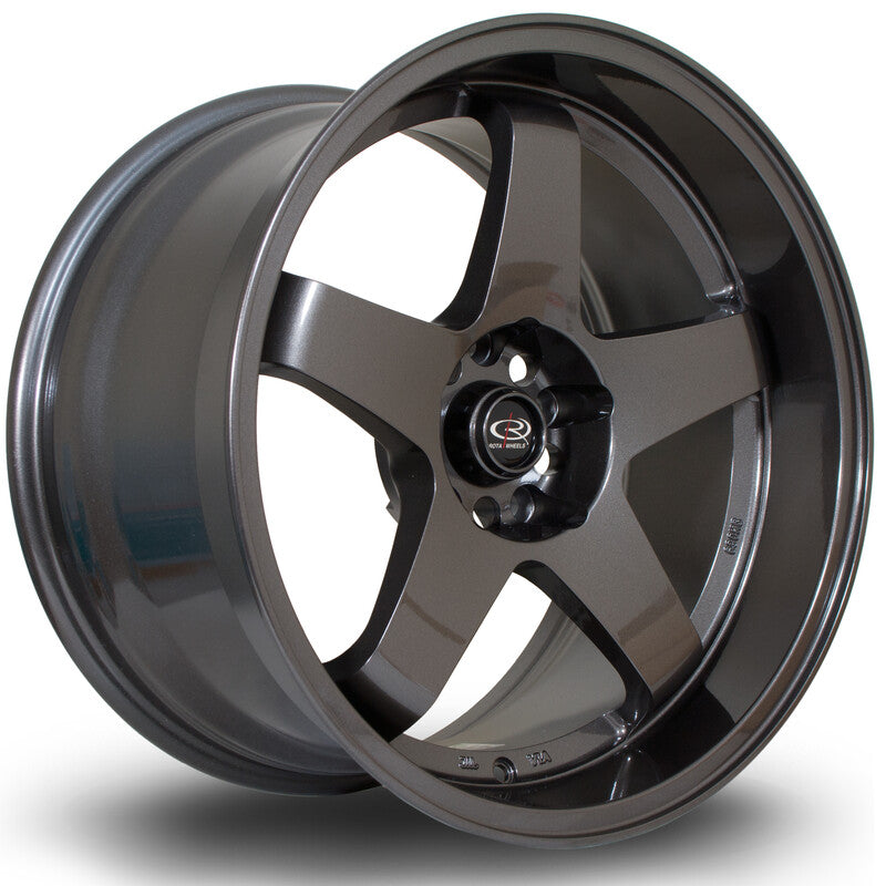 Carica immagine in Galleria Viewer, Cerchio Rota GTR-D 10x18 5x114.3 ET35 - Gunmetal