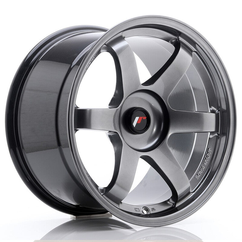 Carica immagine in Galleria Viewer, Cerchio Japan Racing JR-3 Extreme Concave 10,5x18 foratura su misura 4/5 fori ET25-30 - Hyper Black