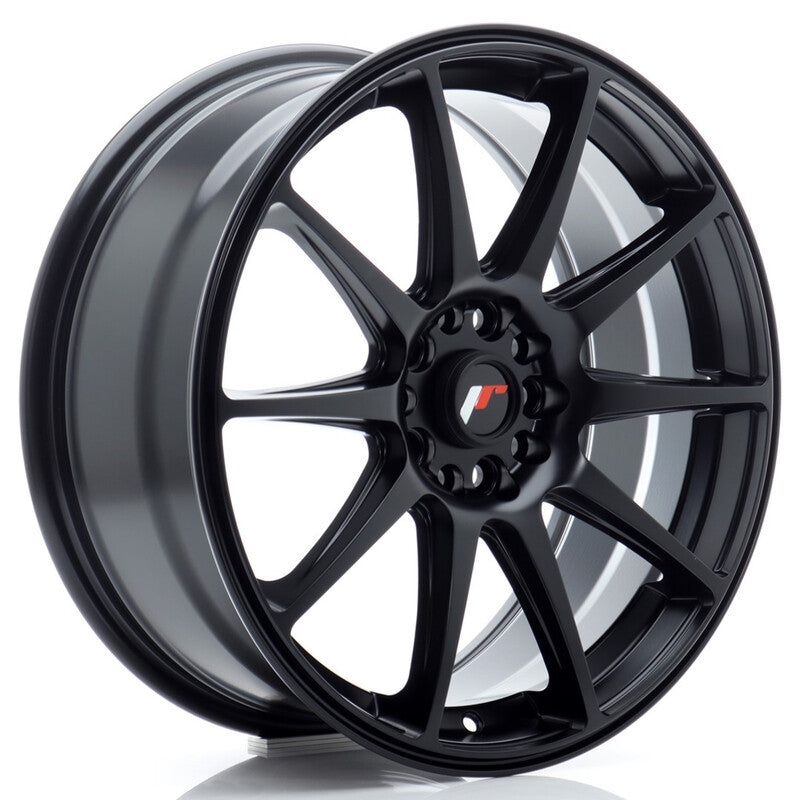 Carica immagine in Galleria Viewer, Cerchio Japan Racing JR-11 7,5x18 5x112/5x114.3 ET40 - Nero opaco