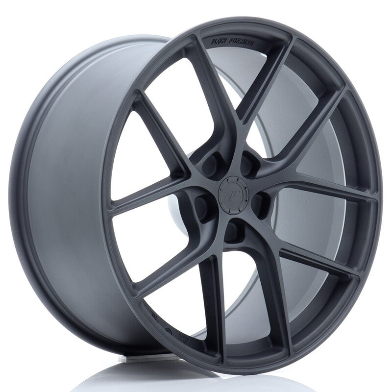 Carica immagine in Galleria Viewer, Cerchio Japan Racing SL-01 Super Light 10,5x20 foratura su misura 5 fori ET15-54 - Gunmetal