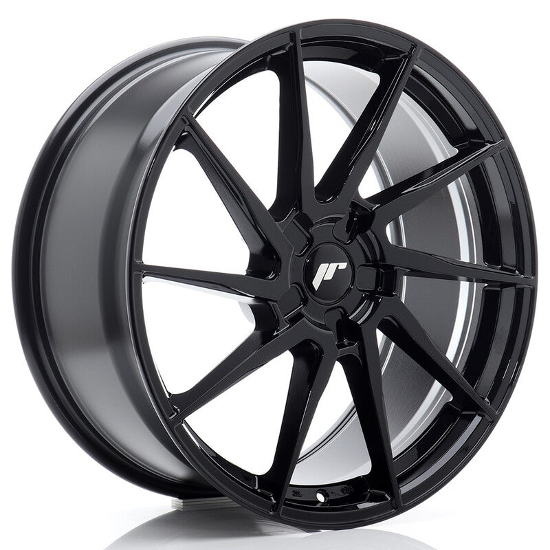 Carica immagine in Galleria Viewer, Cerchio Japan Racing JR-36 Extreme Concave 9x20 foratura su misura 5 fori ET20-50 - Nero lucido