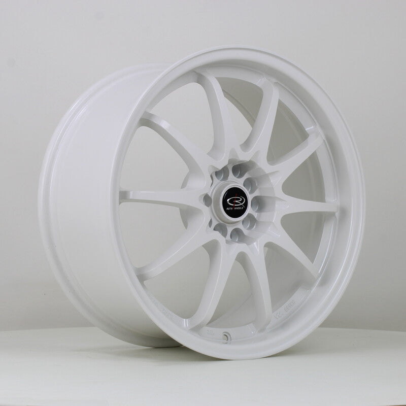 Carica immagine in Galleria Viewer, Cerchio Rota Fighter 8,5x18 5x100/5x114.3 ET35 - Bianco