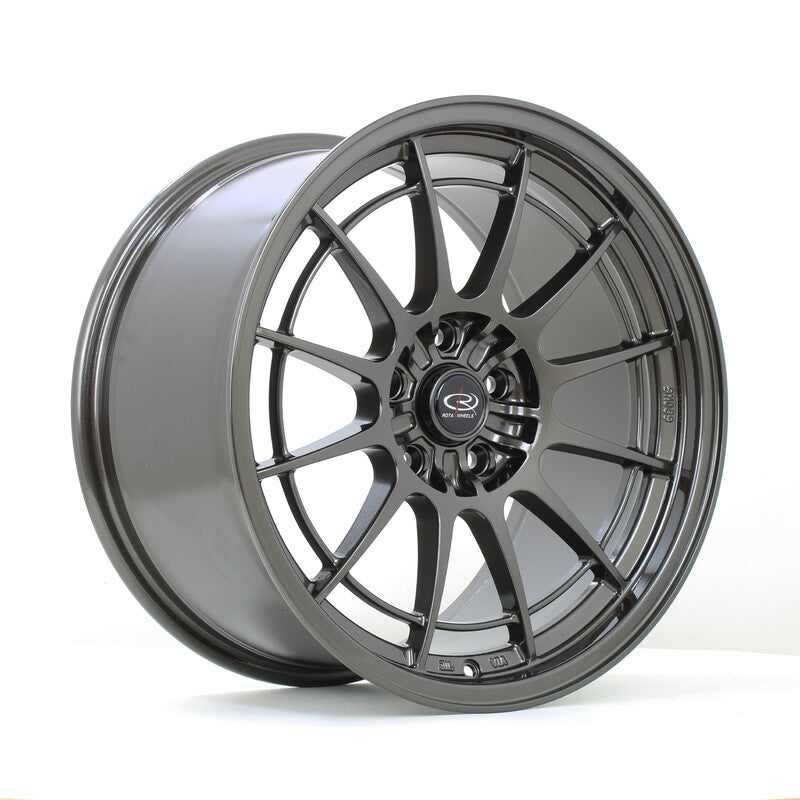 Carica immagine in Galleria Viewer, Cerchio Rota GKR 9,5x18 5x114.3 ET40 - Gunmetal