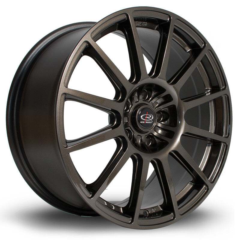Carica immagine in Galleria Viewer, Cerchio Rota Gravel 8,5x18 5x100 ET44 - Gunmetal