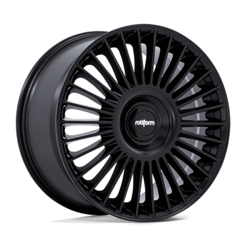 Carica immagine in Galleria Viewer, Cerchio Rotiform Rc202 Grz 8,5x20 5x112/5x120 ET45 - Nero opaco
