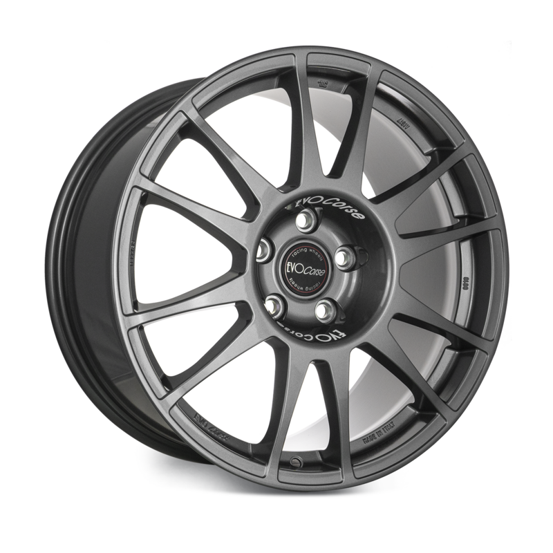 Carica immagine in Galleria Viewer, Cerchio Evo Corse SanremoCorse 7x17 5x120 ET42 - Antracite (Ford Fiesta Rally3)