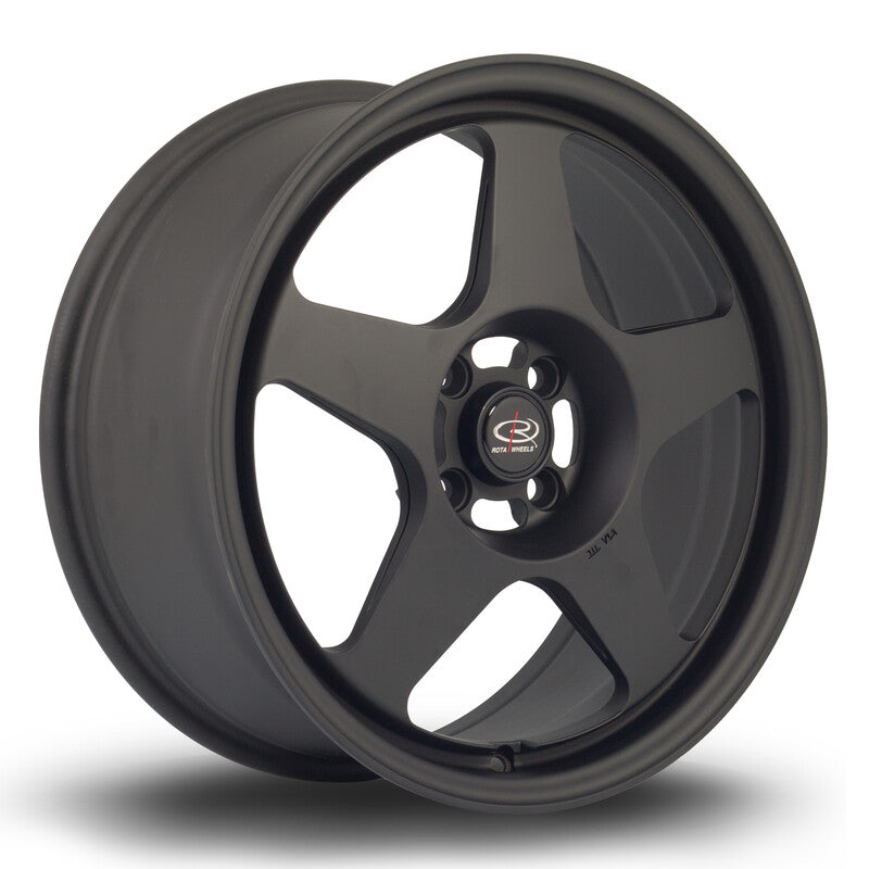 Carica immagine in Galleria Viewer, Cerchio Rota Slipstream 7,5x17 5x114.3 ET45 - Nero opaco
