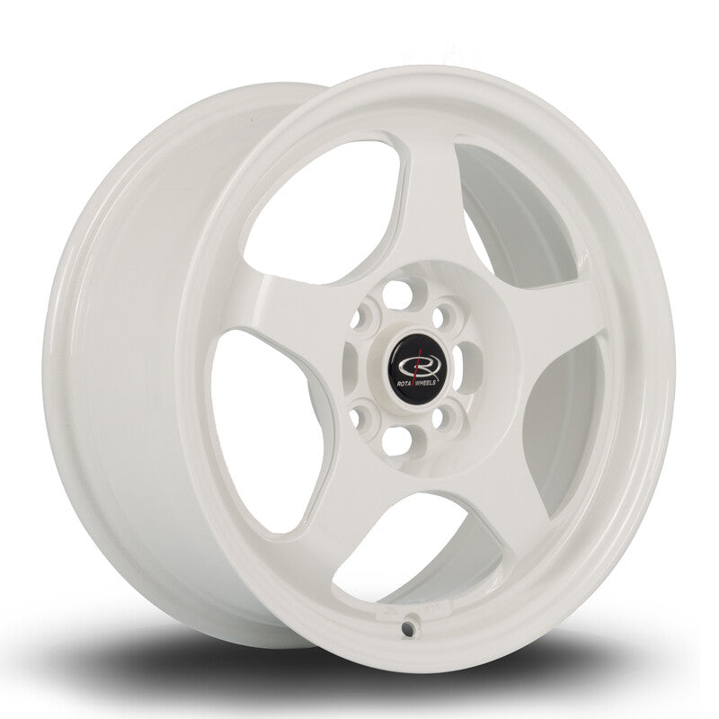 Carica immagine in Galleria Viewer, Cerchio Rota Slipstream 6,5x15 4x100 ET35 - Bianco