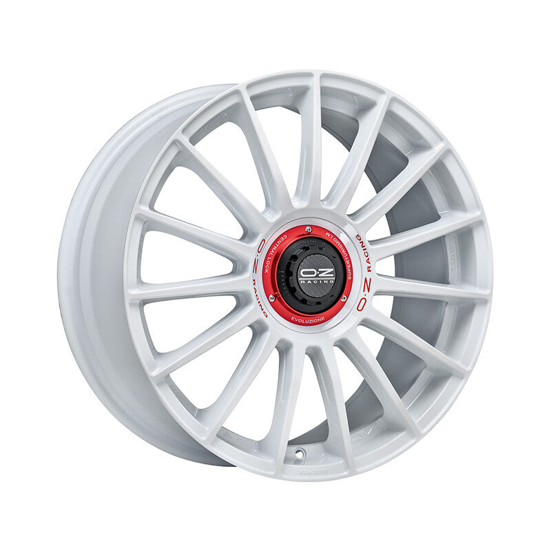 Carica immagine in Galleria Viewer, Cerchio OZ Racing Superturismo Evoluzione WRC 8x18 5x114.3 ET45 - Bianco - rif. 181754