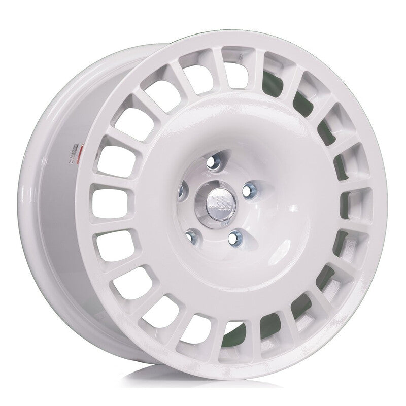 Carica immagine in Galleria Viewer, Cerchio Compomotive TH 1781 8x17 4x100 ET35 - Bianco (VW/Opel/Renault/Nissan/Honda - 73 mm)