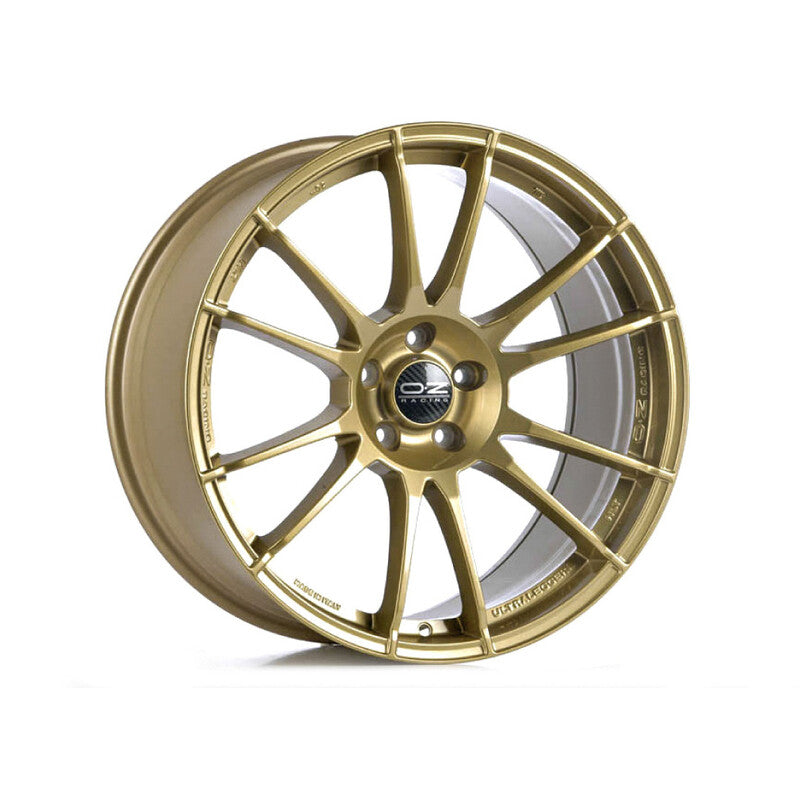 Carica immagine in Galleria Viewer, Cerchio OZ Racing Ultraleggera HLT 8,5x20 5x120 ET34 - Oro