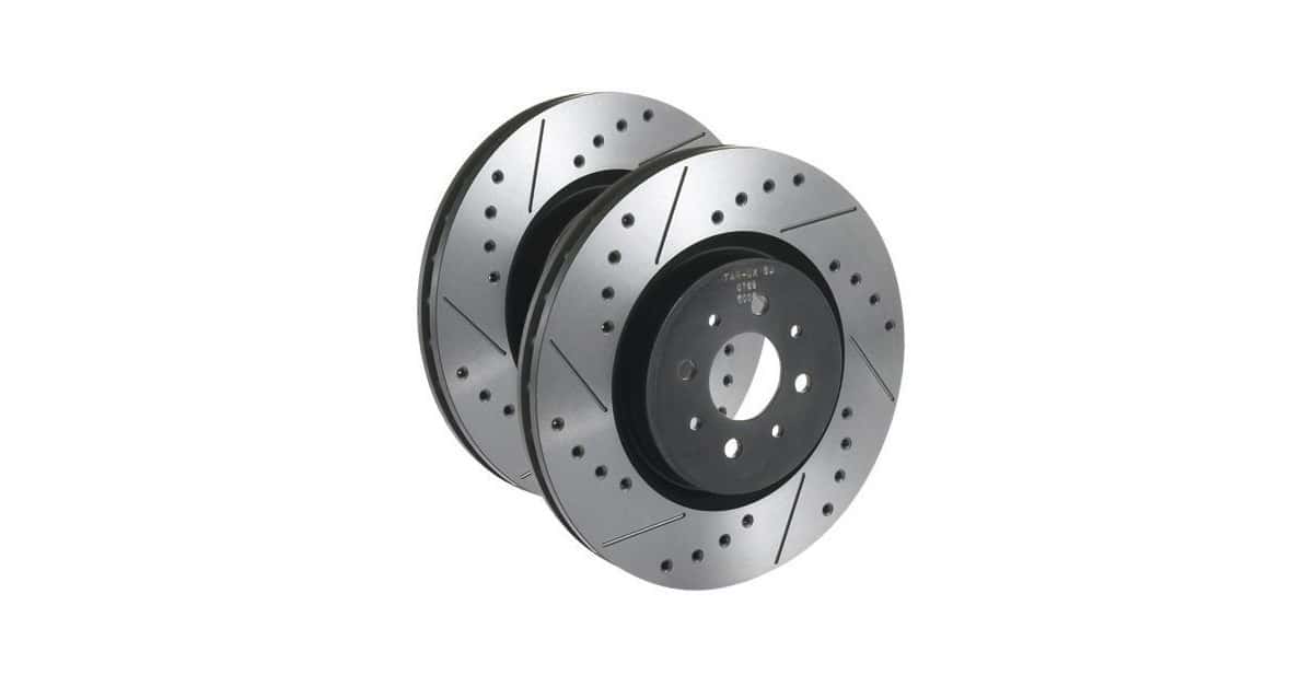 VALEO 886208 - Coppia Dischi Freno Forati E Ventilati Anteriori - Qualità Originale - Diametro 259mm