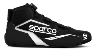 Scarpa kart SPARCO K-FORMULA - nero bianco – Top Racing Point