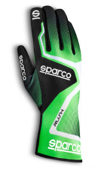 Guanti kart SPARCO RUSH - verde fluo nero – Top Racing Point