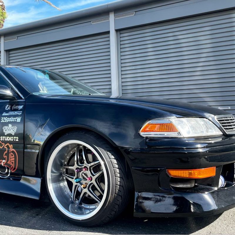 Parafanghi Anteriori Origin Labo +50mm per Toyota Mark II JZX100