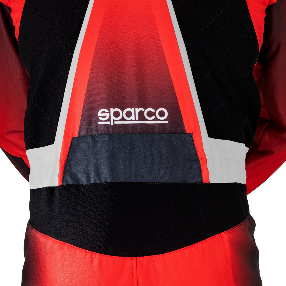 Tuta Kart Bambino Sparco Prime K Nero / Rosso (FIA 8877-2022)