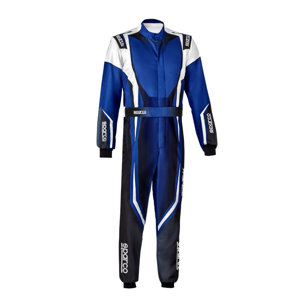 Tuta Kart Bambino Sparco Prime K Blu / Bianco (FIA 8877-2022)