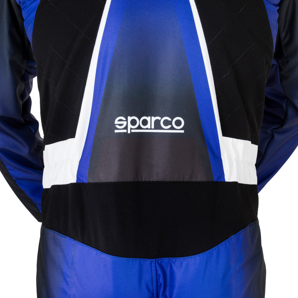 Tuta Kart Bambino Sparco Prime K Blu / Bianco (FIA 8877-2022)