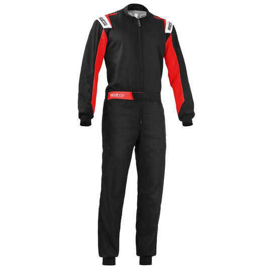 Tuta Kart Bambino Sparco Rookie Nero / Rosso
