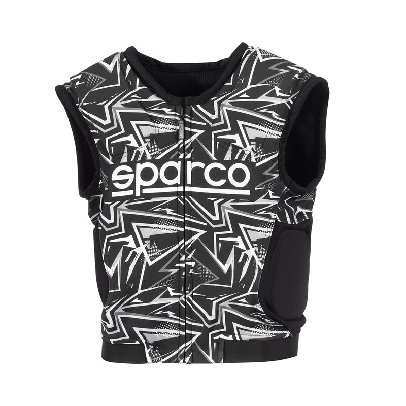 Carica immagine in Galleria Viewer, Gilet Paracostole Kart Sparco SJ Pro K-3 Nero / Bianco
