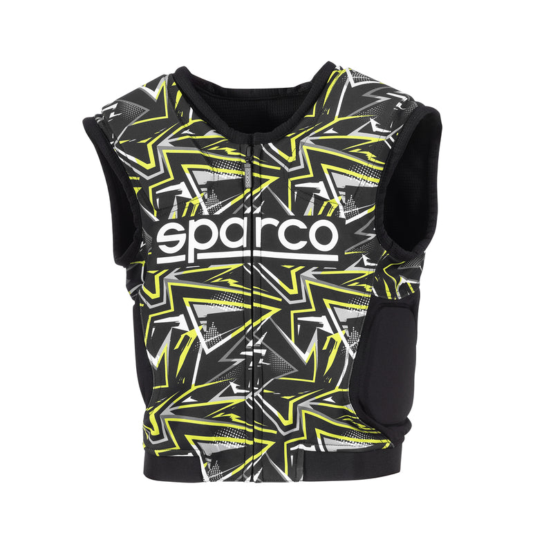 Carica immagine in Galleria Viewer, Gilet Paracostole Kart Sparco SJ Pro K-3 Nero / Giallo
