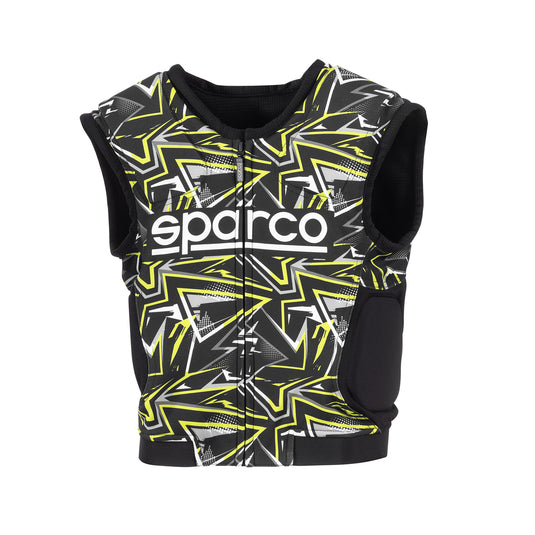 Gilet Paracostole Kart Sparco SJ Pro K-3 Nero / Giallo