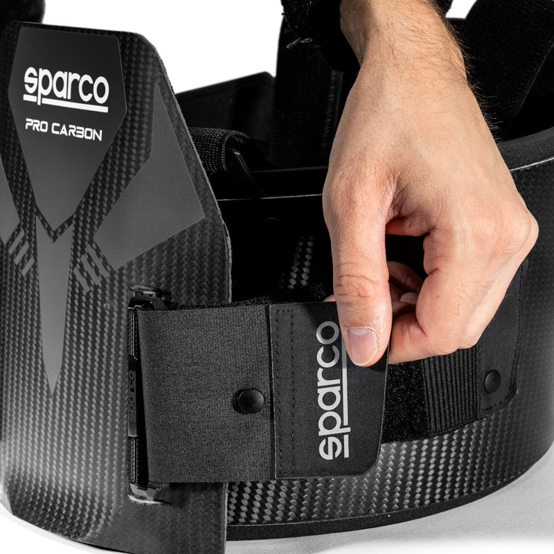 Carica immagine in Galleria Viewer, Gilet Paracostole Kart Sparco Pro-Carbon (FIA 8870-2018)
