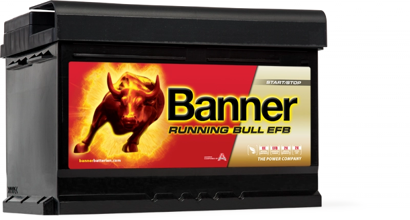 Batteria Banner Running Bull EFB 12V 65AH 650A (56512)