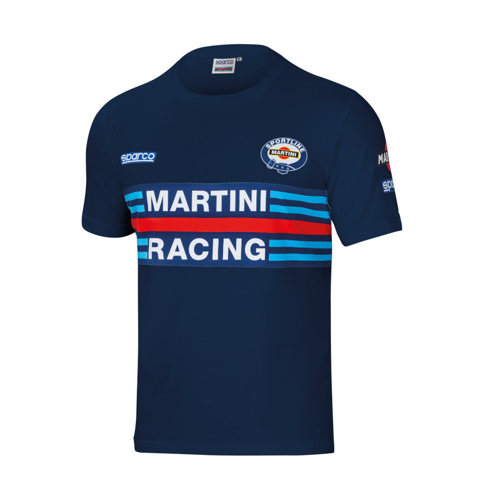 T-Shirt Sparco Martini Racing Replica - Blu