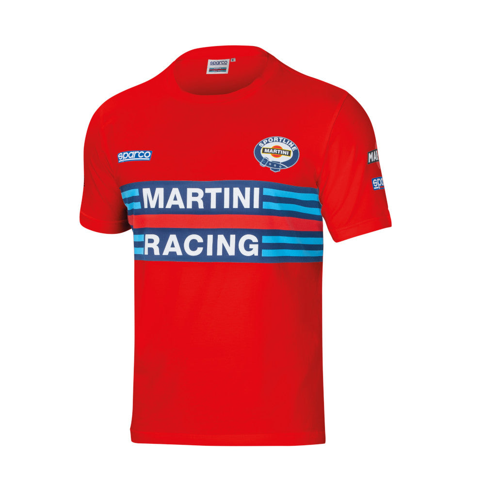 T-Shirt Sparco Martini Racing Replica - Rosso