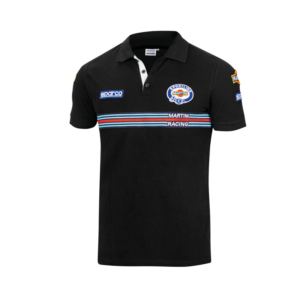 Polo Sparco Martini Racing Replica - Nero
