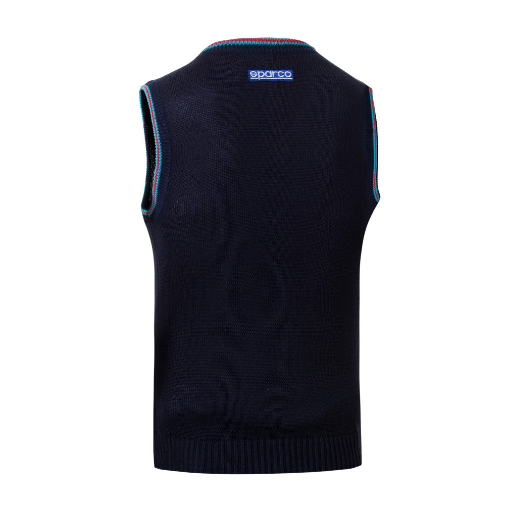 Cardigan in Cotone Sparco Martini Racing - Blu Marine