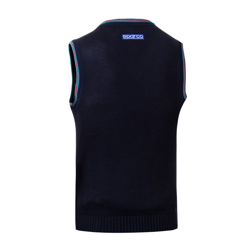 Carica immagine in Galleria Viewer, Cardigan in Cotone Sparco Martini Racing - Blu Marine
